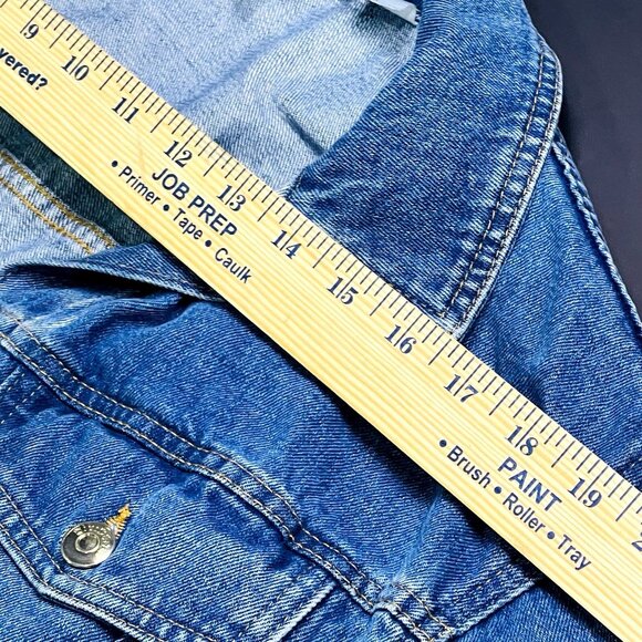 H&M Divided Light Blue Denim Jacket Size XS - Picture 5 of 9